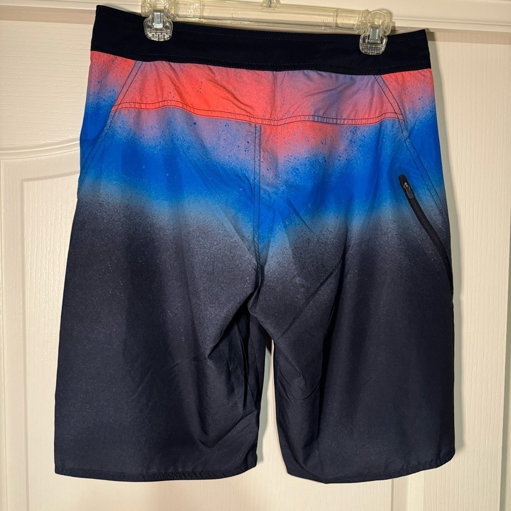 Adidas Fading Tech Board Shorts Size 32 - Picture 3 of 5